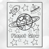 Dance Aliens Coloring Book (coming soon) you can pre-order - Image 4